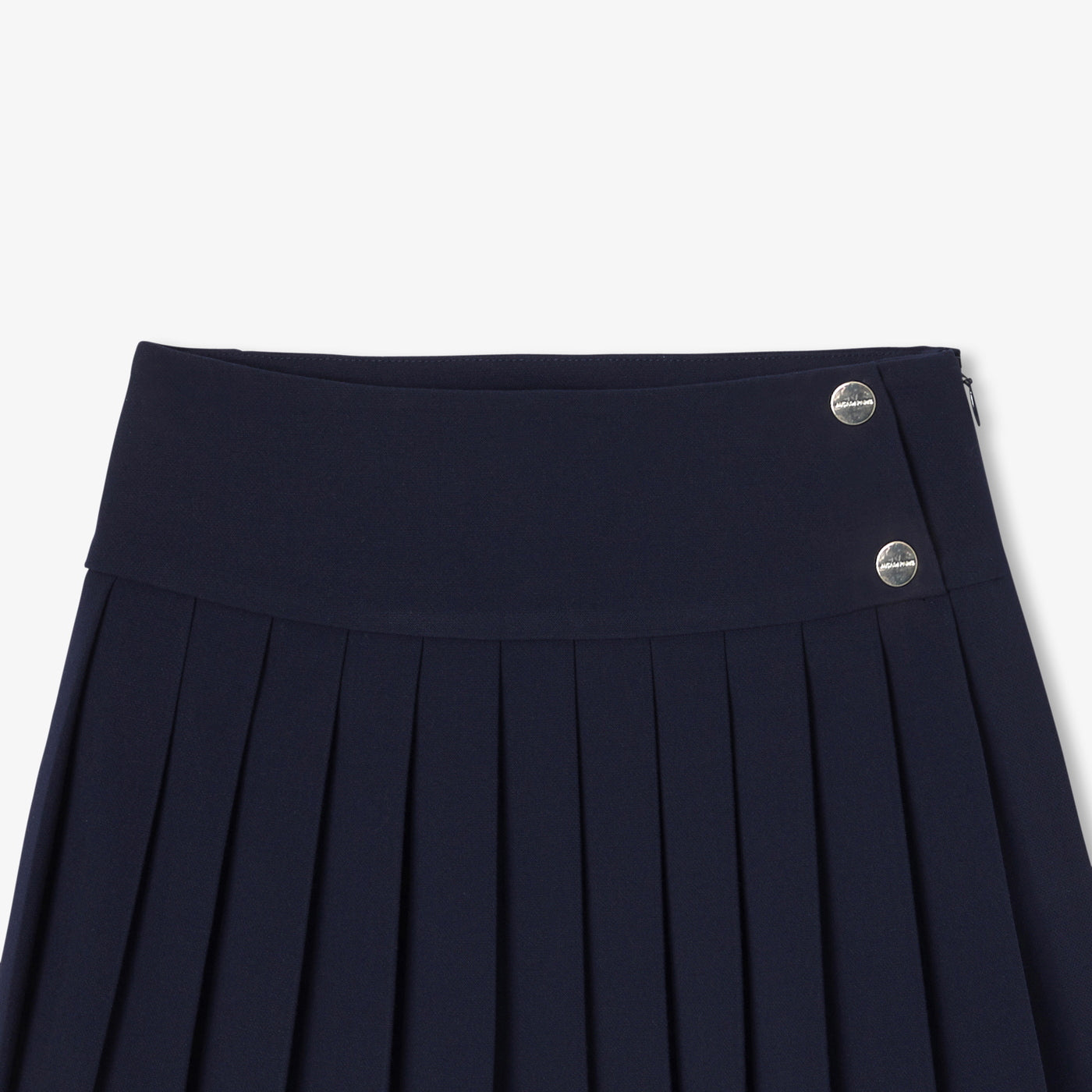 Girl Pleated Crepe Skirt - Jacadi Navy