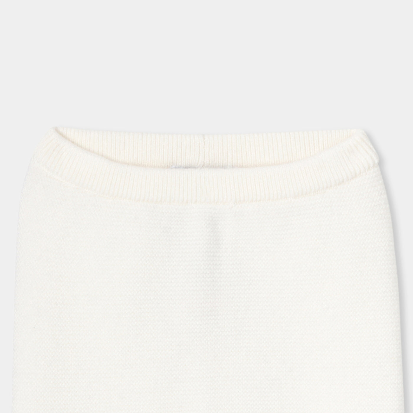 Baby Boy Wool Comfort Set - Soft White