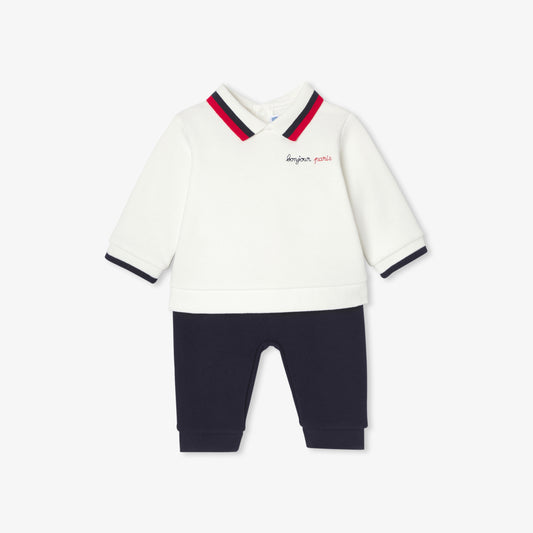 Baby Boy Comfort Set - White/Blue