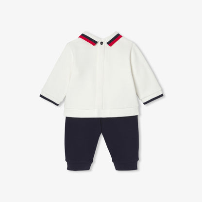 Baby Boy Comfort Set - White/Blue