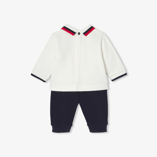 Baby Boy Comfort Set - White/Blue