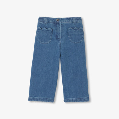 Baby Girl Comfort Jeans - Light Denim