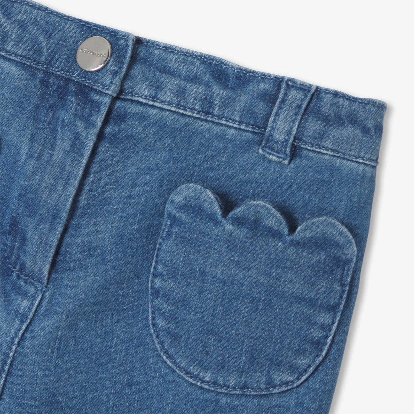 Baby Girl Comfort Jeans - Light Denim