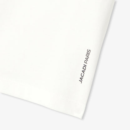 Cotton T-Shirt For Boys - Soft White