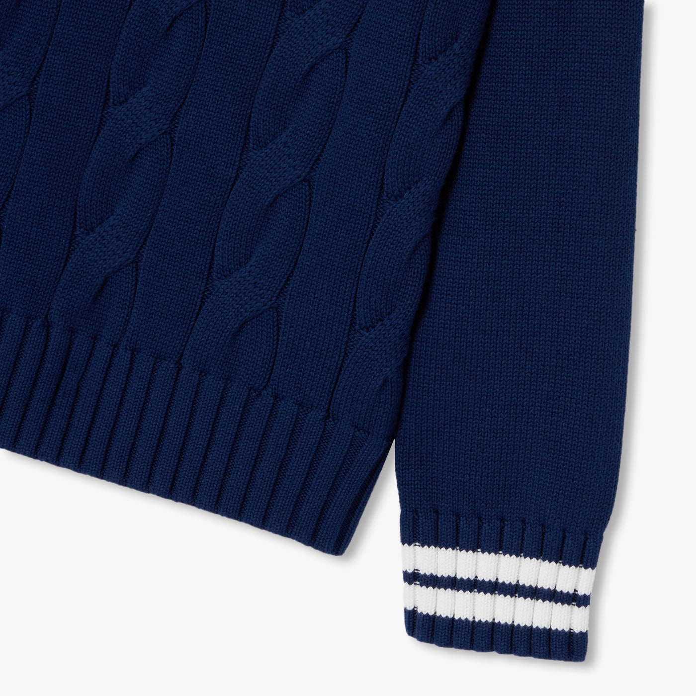 Children'S Thick Gauge Cotton Sweater - Dark Blue