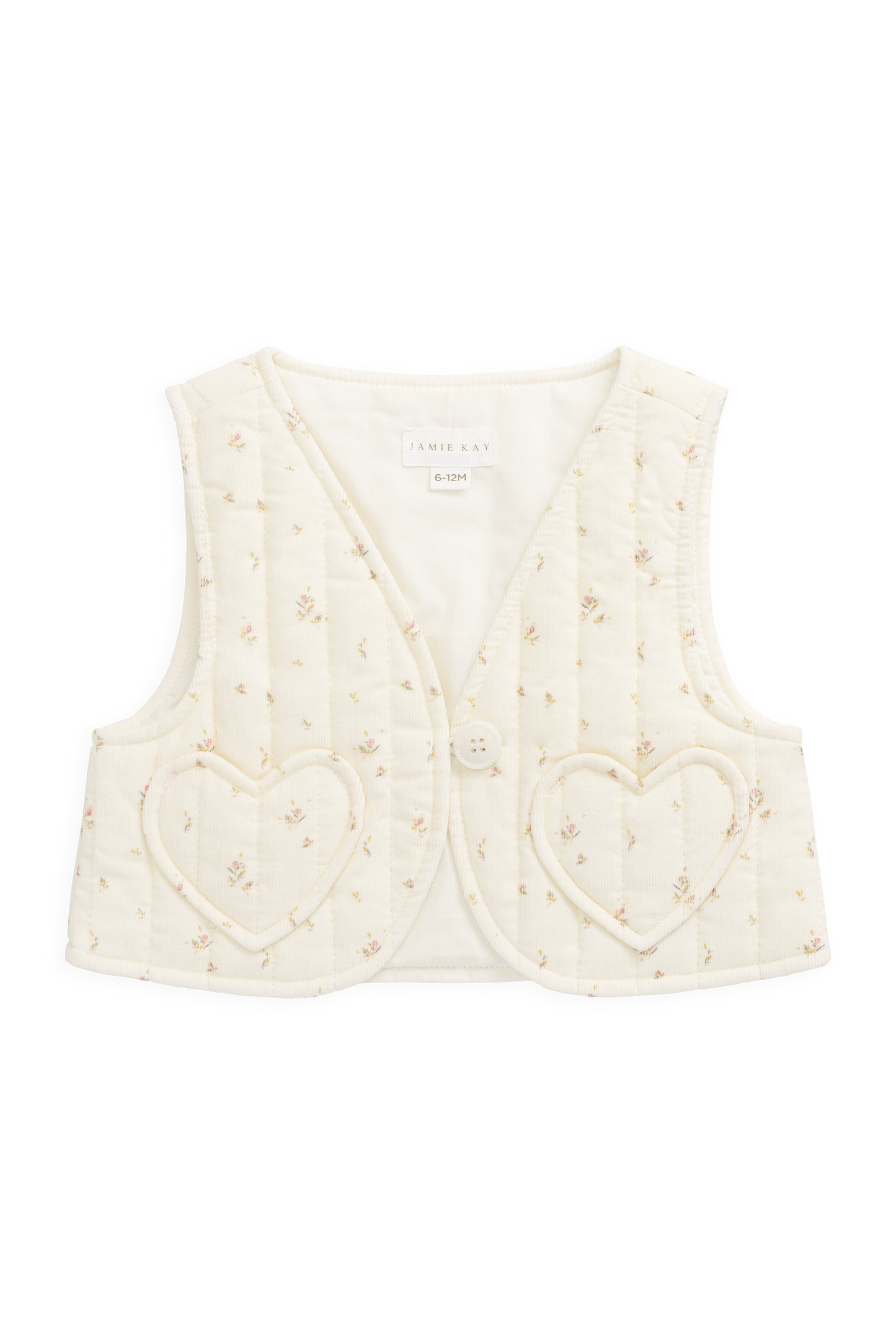 Londyn Pincord Vest - Dina Antique
