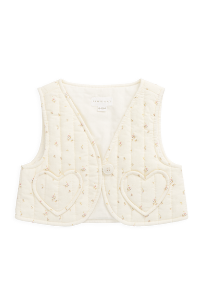 Londyn Pincord Vest - Dina Antique