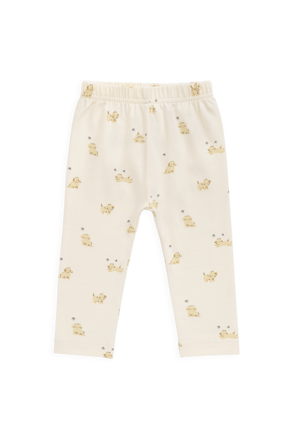 Organic Cotton Everyday Legging - Playful Honey