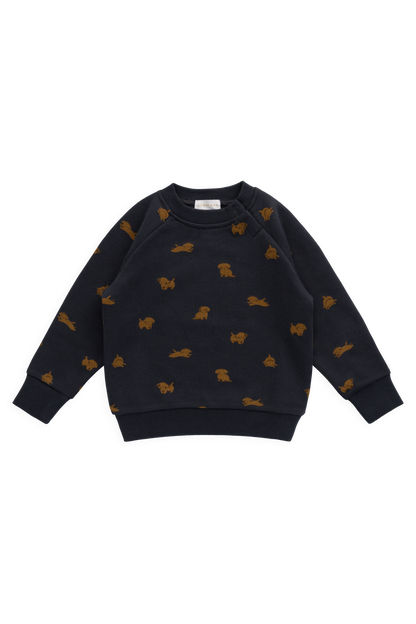 Organic Cotton Flynn Sweatshirt - Playful Milo Captain