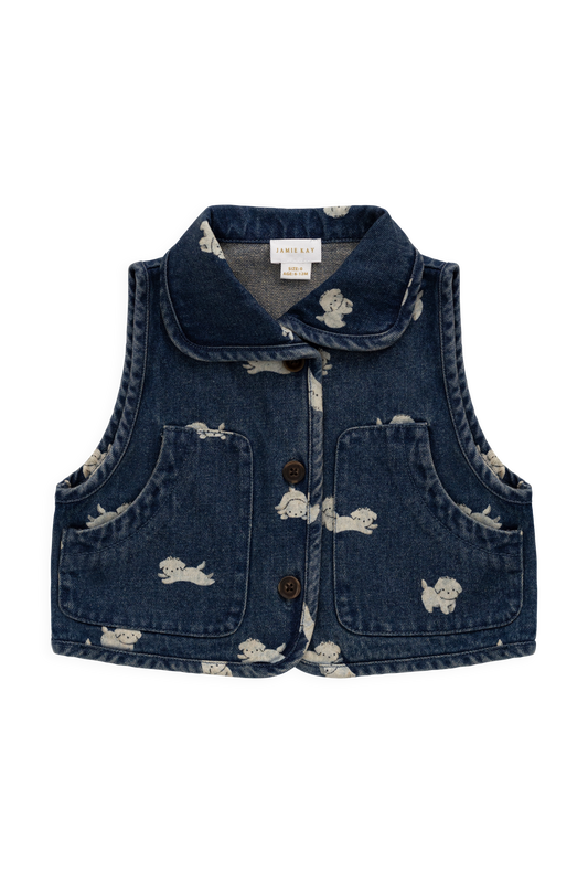 Sutton Denim Vest - Finnegan Denim