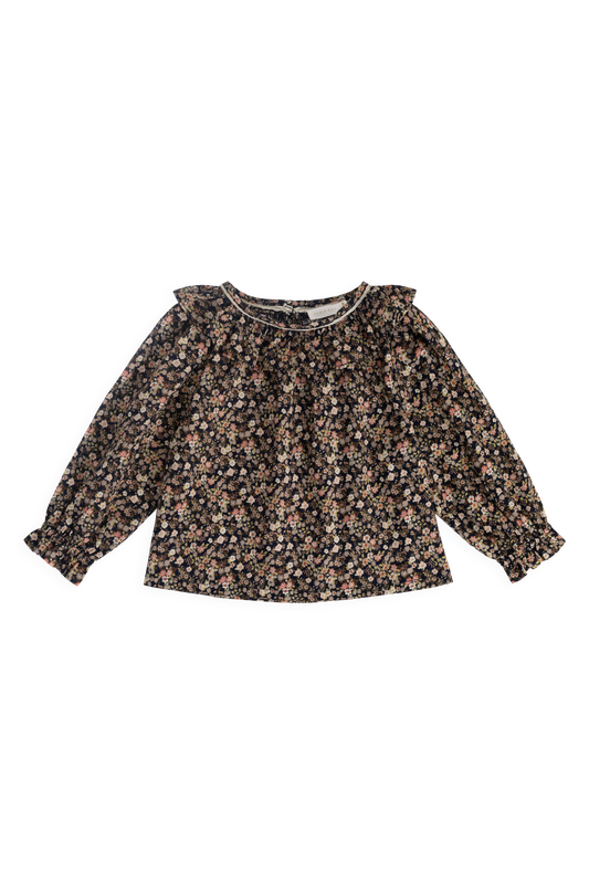 Organic Cotton Leonie Top - Luca Floral