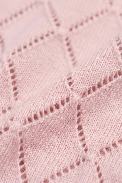 Lilah Cardigan - Shell Pink