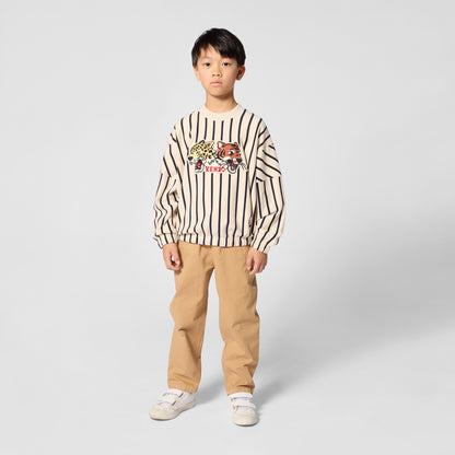'Animal Fantasy' sweatshirt in cotton