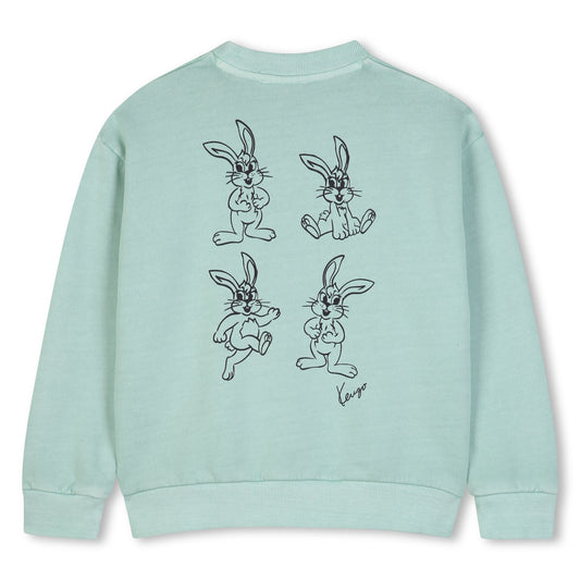 Sweatshirt in cotton