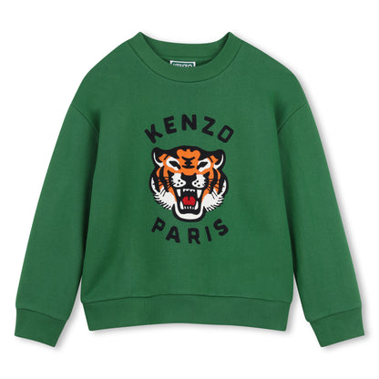 Sweatshirt in cotton