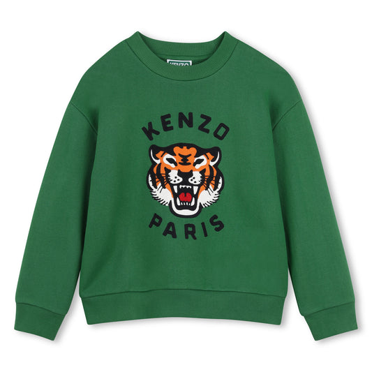Sweatshirt in cotton