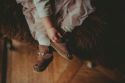 Donsje Kapi Special Booties | Stag | Hazelnut Nubuck