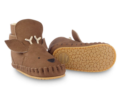 Donsje Kapi Special Booties | Stag | Hazelnut Nubuck