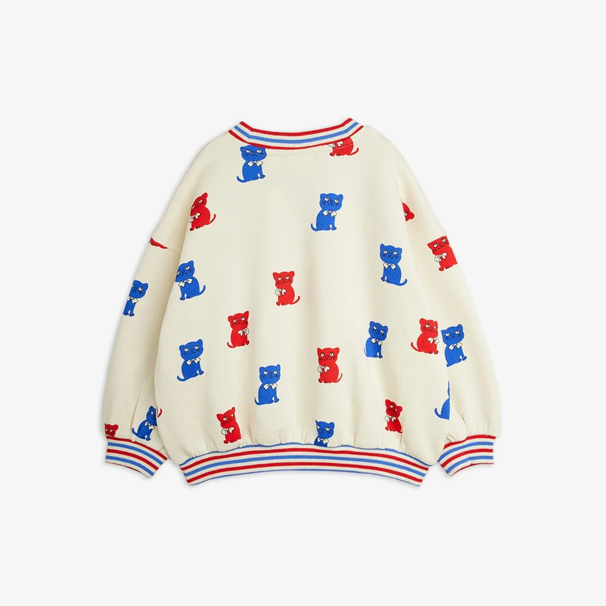 Mini Rodini Kittens sweatshirt off-white