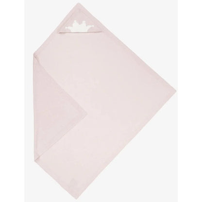 Knitted Crown Blanket - Pink