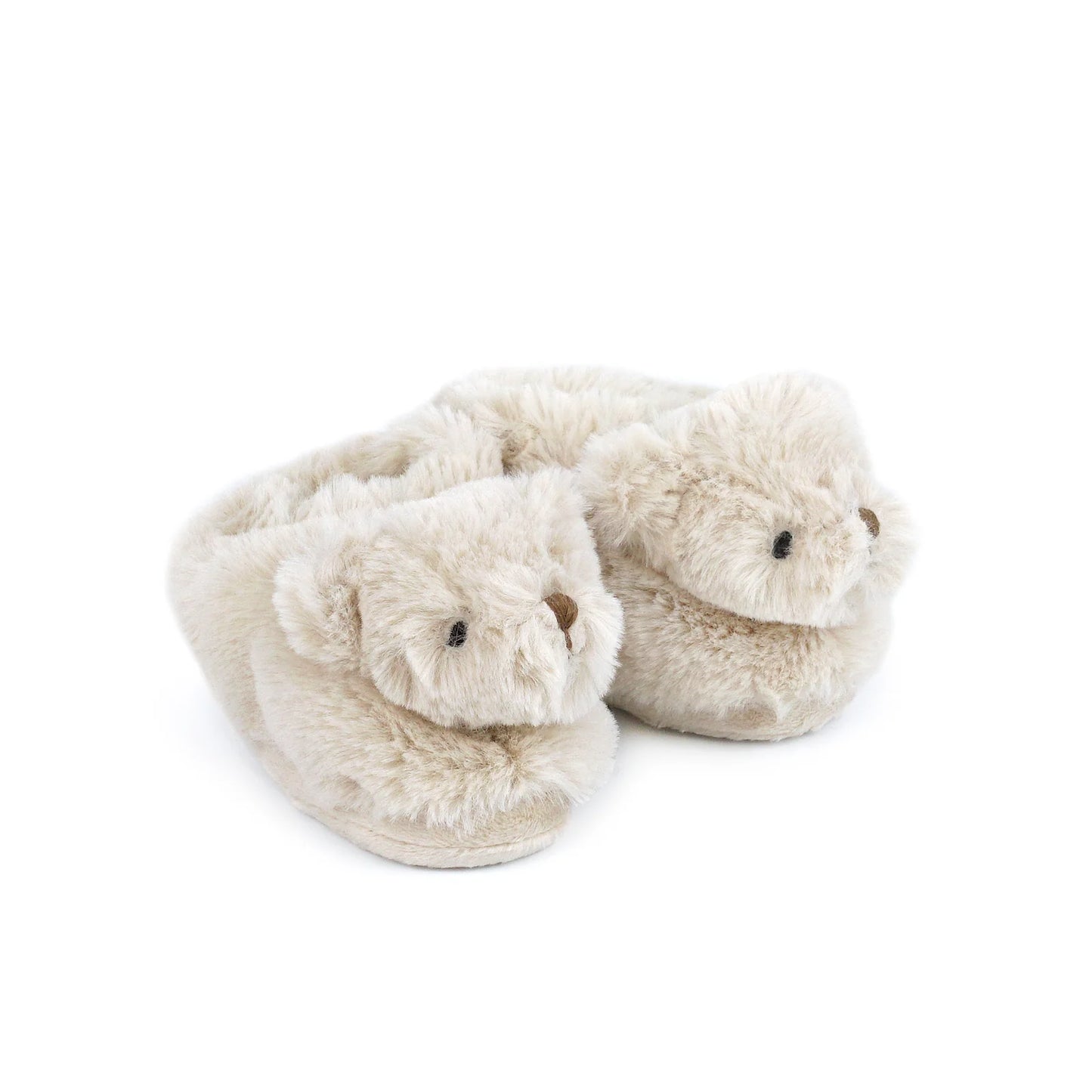 Baby Bear Booties-Tan