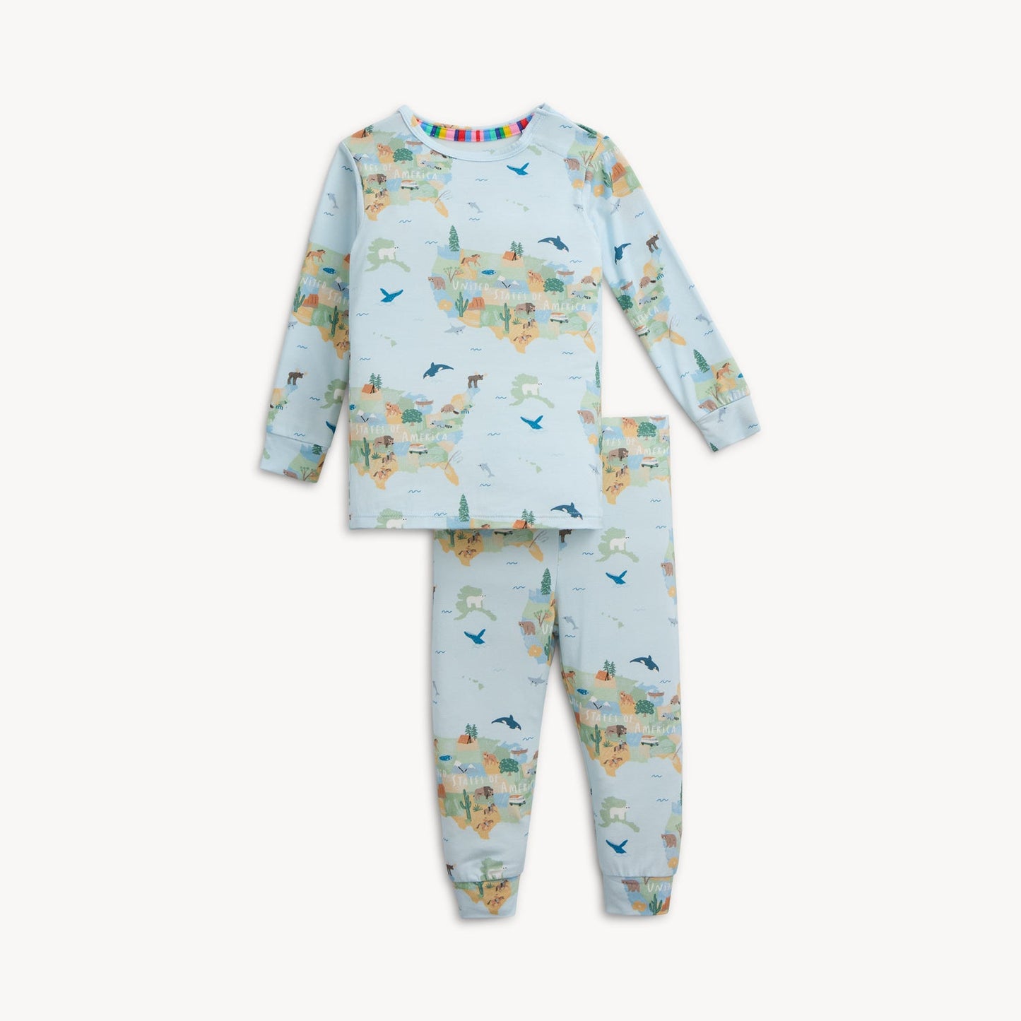 America The Beautiful Modal Magnetic Pajama Set