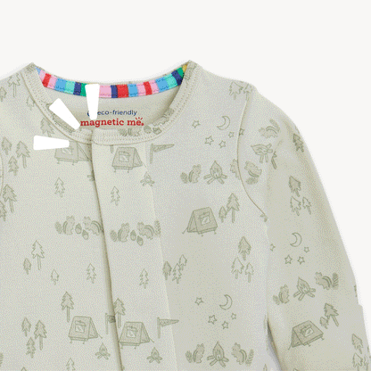 Base Camp Buddies Organic Cotton Magnetic Coverall