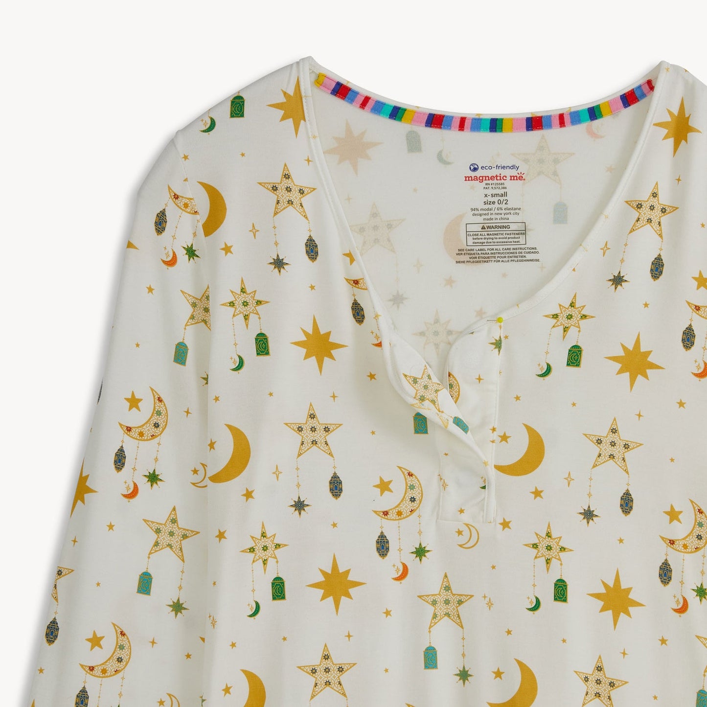 Ramadan Mubarak Magnetic Women Pajama Set