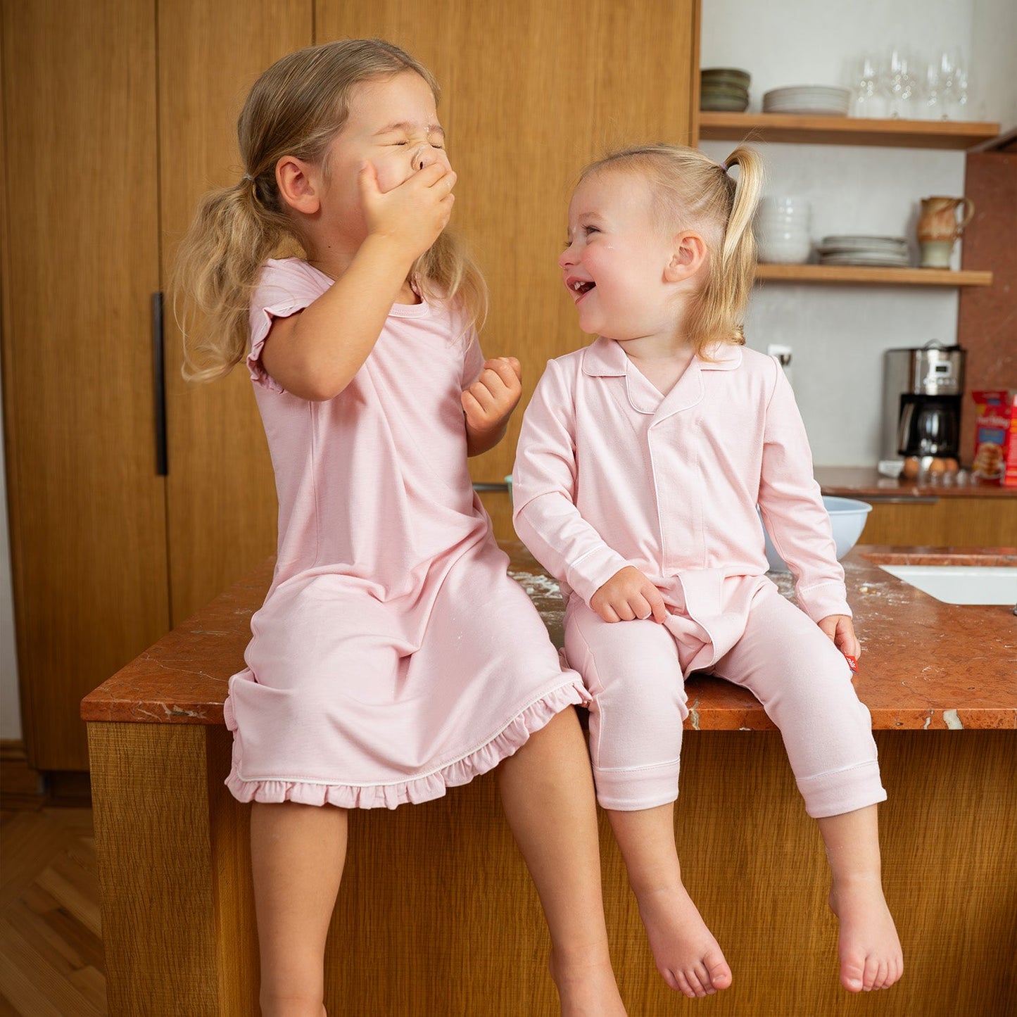 Blush Pink Right Fit Magnetic Classic Coverall