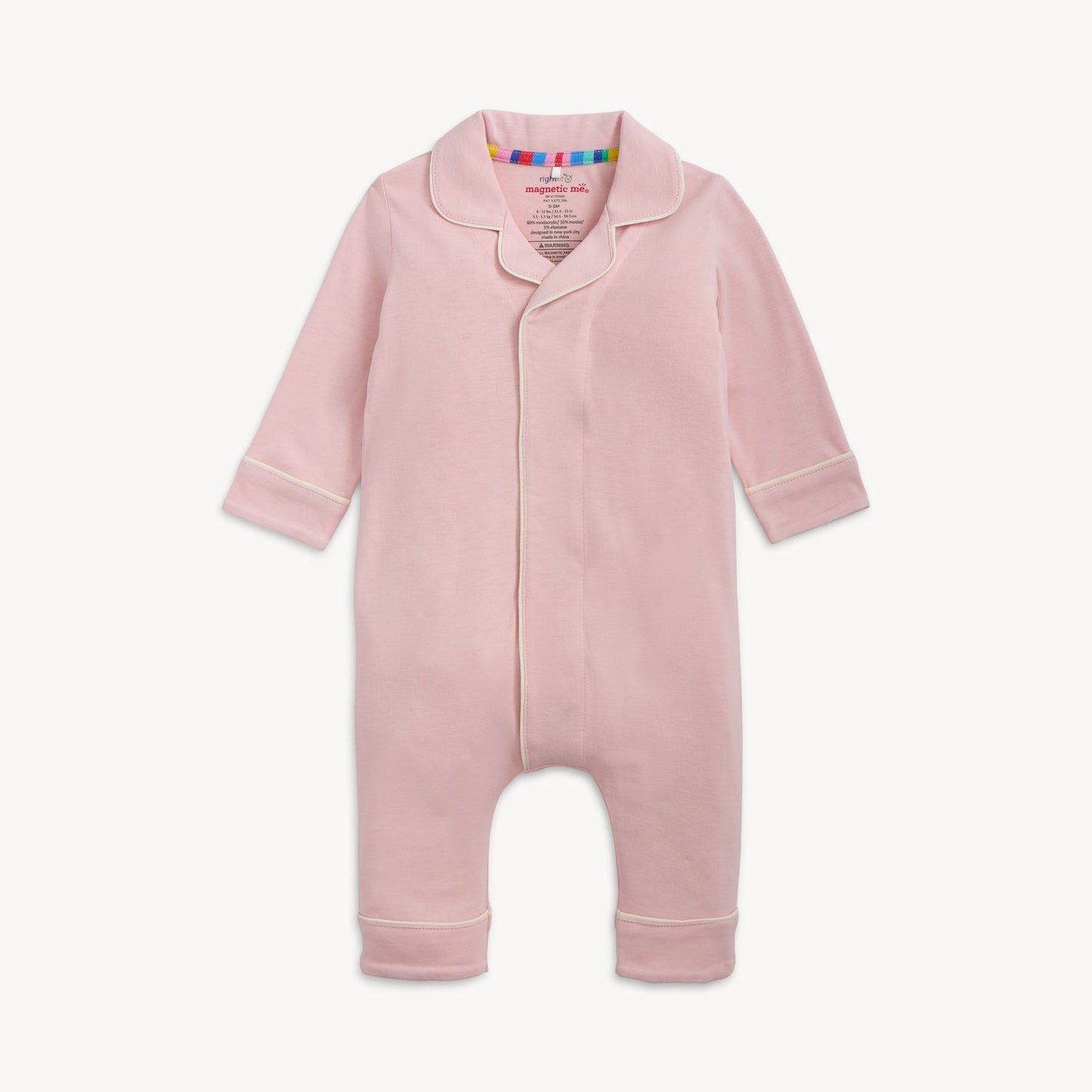 Blush Pink Right Fit Magnetic Classic Coverall