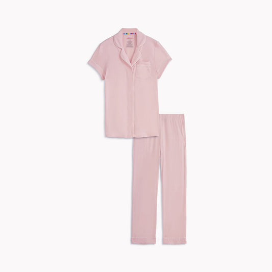 Blush Pink Right Fit Women Magnetic Classic Pajama Set