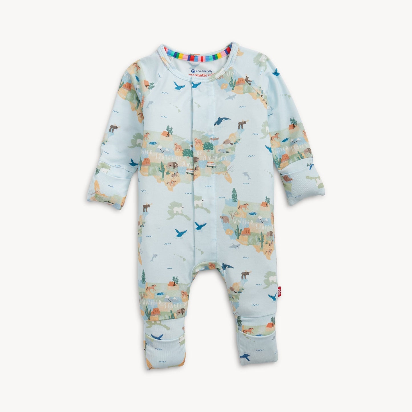 America The Beautiful Magnetic Convertible Coverall