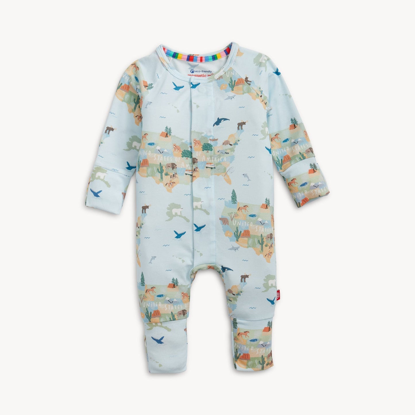 America The Beautiful Magnetic Convertible Coverall