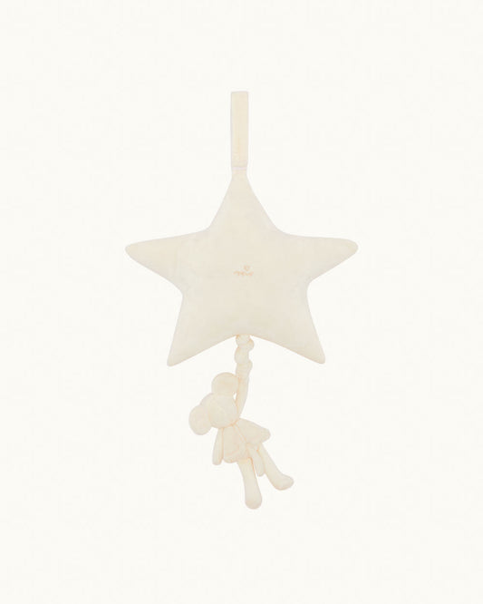 To The Stars Musical Pull Toy - Milky White