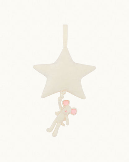 To The Stars Musical Pull Toy - Milky White