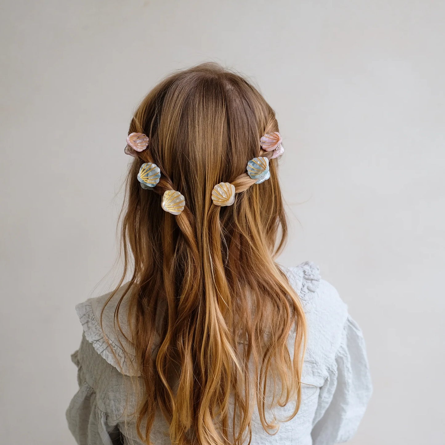 Mini Shell Claw Clips