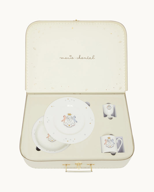 My First Crockery Suitcase Set - Crest