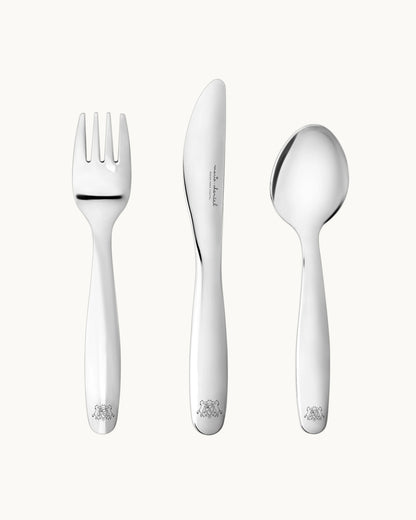 My First Cutlery Set - Crest