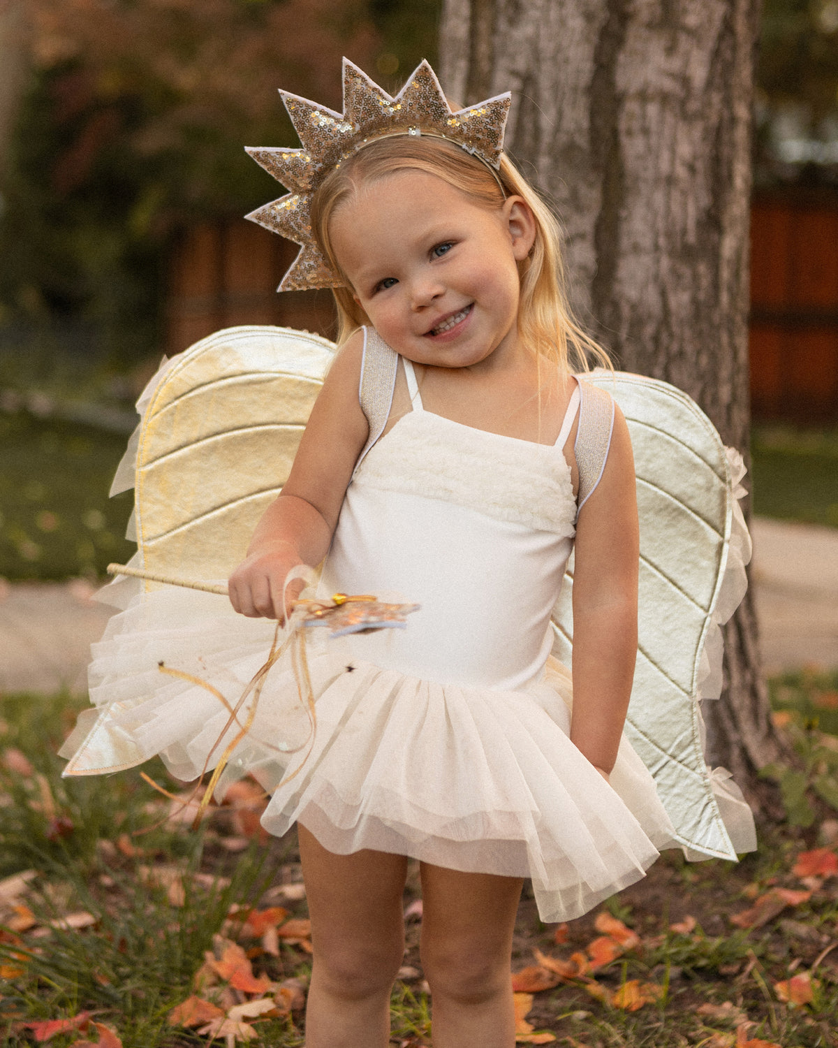 Angel Wings Ivory Shimmer