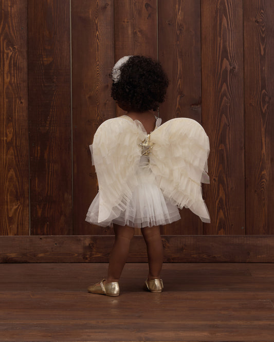 Angel Wings Ivory Shimmer