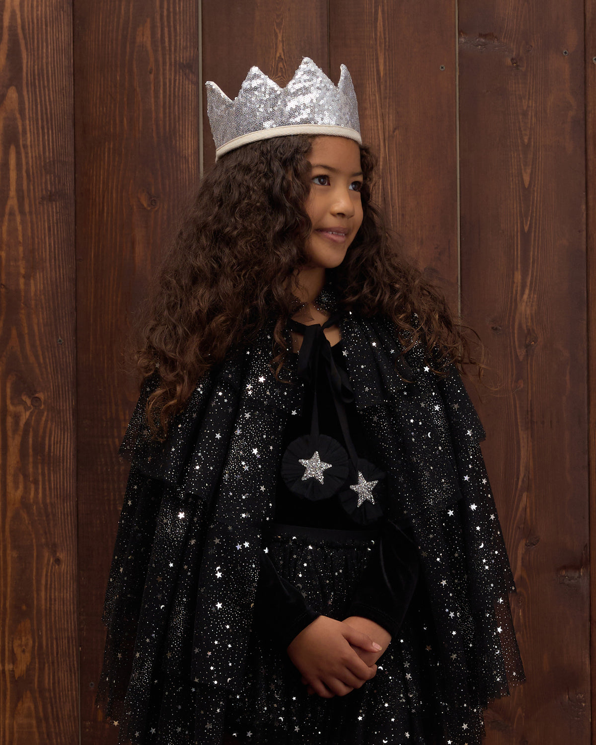 Tulle Cape Black
