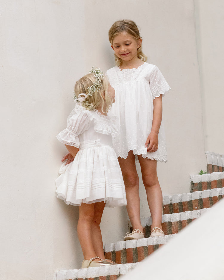 Eleanor Dress White