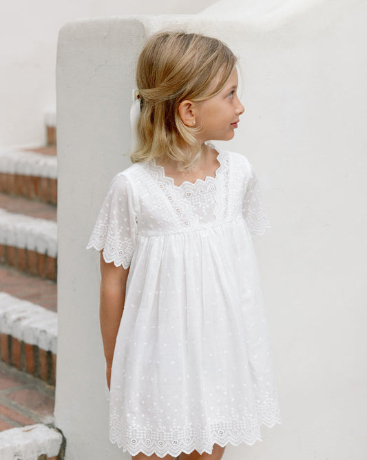 Eleanor Dress White
