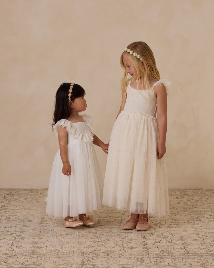 Floral Headband Ivory