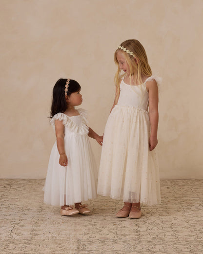 Floral Headband Ivory