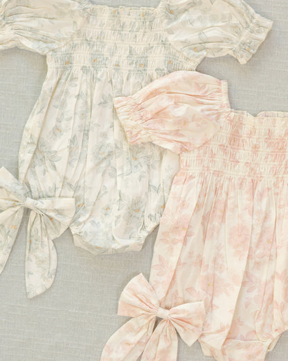 Hazel Romper - Mist English Rose