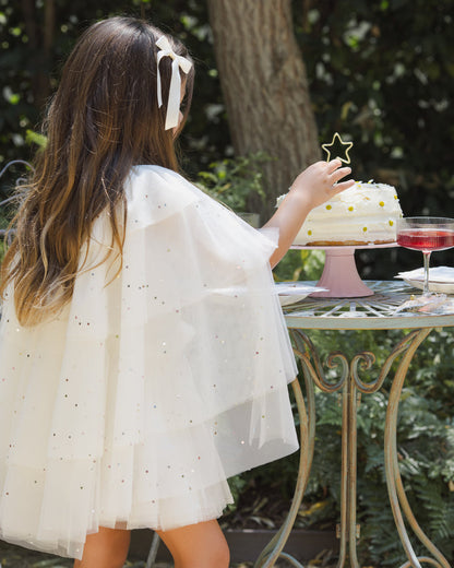 Tulle Cape Confetti