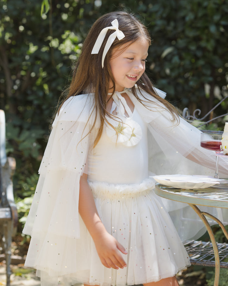 Tulle Cape Confetti