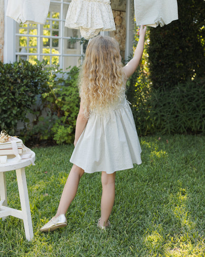 Betsy Dress - Sky Stripe