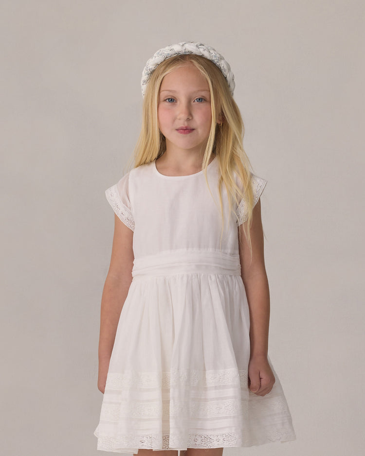 Dahlia Dress White